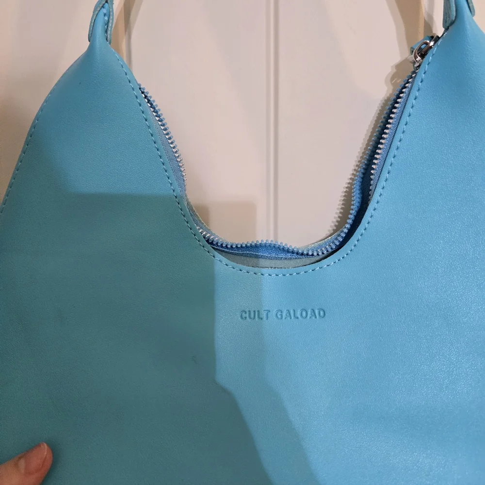 NWOT Aqua Hobo Bag Medium Blue Vibrant Blue Shoulder Bag Cult Gaload Gaia
